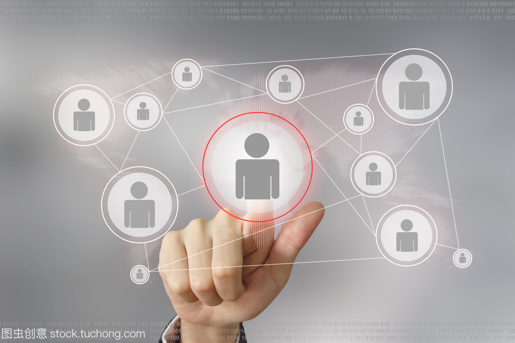 业务手推人按钮 提升销售业绩的关键利器